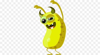 Bacteria Cartoon Cancer Cell Clip art - Big eyes bacteria cartoon 