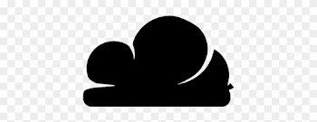 Bad Weather Cloud Vector - Cloud Silhouette