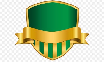 Badge Clip art - Badge with Banner Green PNG Clip Art Image 