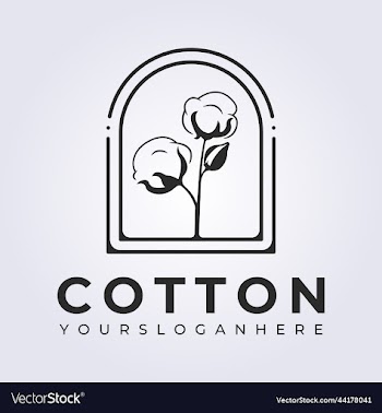 badge cotton farm natural product logo