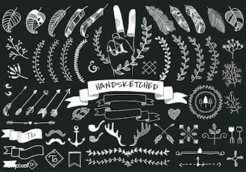 Badge feather anchor | Free stock vector - 1971