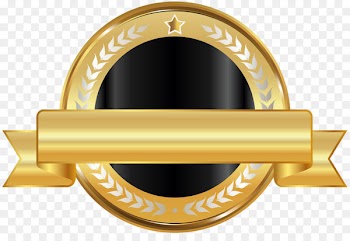 Badge Lapel pin Clip art - gold seal 