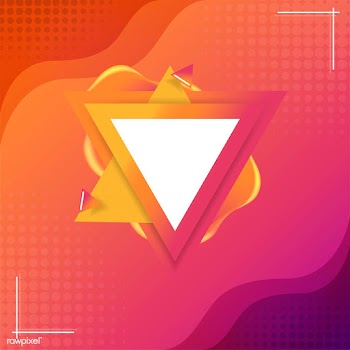 Badge on orange background | Free stock vector - 843301
