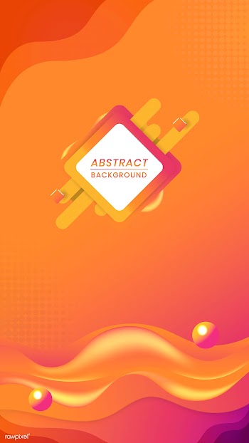 Badge on orange background | Free stock vector - 843326