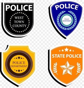 Badge Police officer Logo - Police badge collection 