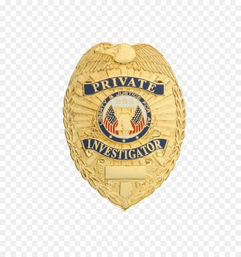 Badge Private investigator Detective Police officer Criminal investigation - others 