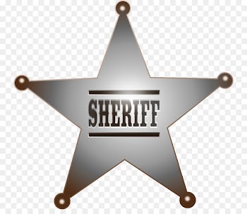 Badge Sheriff Clip art - Cowboy Badge Cliparts 