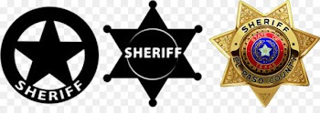 Badge Sheriff Police Emblem American frontier - sheriff star 