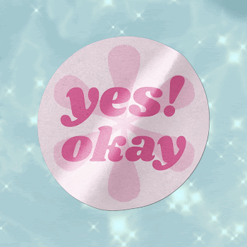 Badge sticker mockup, realistic pink | Free PSD Mockup - rawpixel