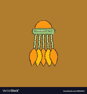 Badminton equipment in hatching style vector image