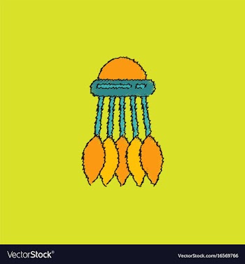 Badminton equipment in hatching style vector image