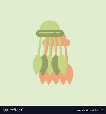 Badminton equipment in sticker style vector image