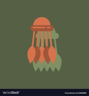 Badminton equipment in sticker style vector image