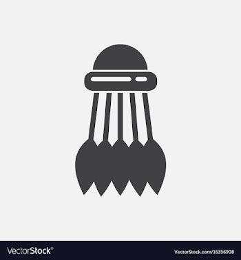 Badminton equipment vector image