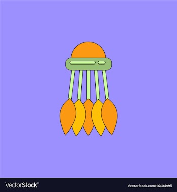 Badminton equipment vector image