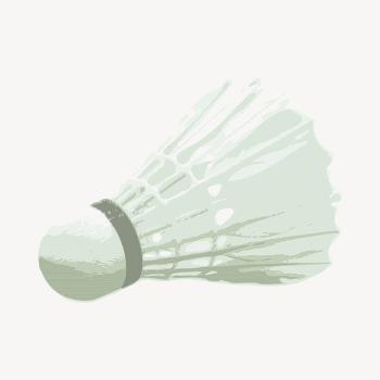 Badminton shuttlecock clipart illustration psd. | Free PSD - rawpixel