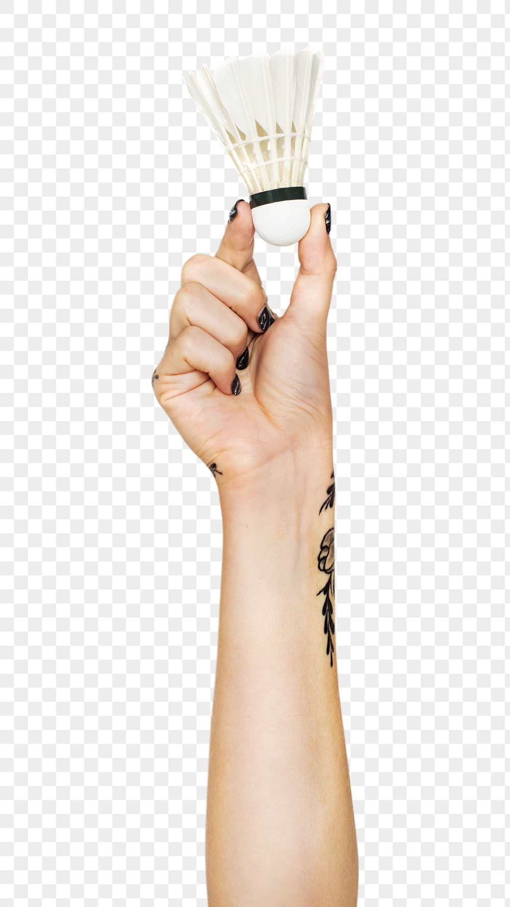 Badminton shuttlecock png in hand | Free PNG - rawpixel