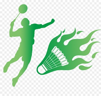 Badminton Tournament Icon - Cartoon badminton 