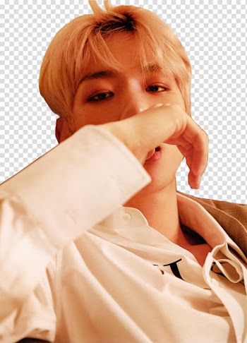 Baekhyun Lined Magazine, man wearing brown dress shirt transparent background PNG clipart