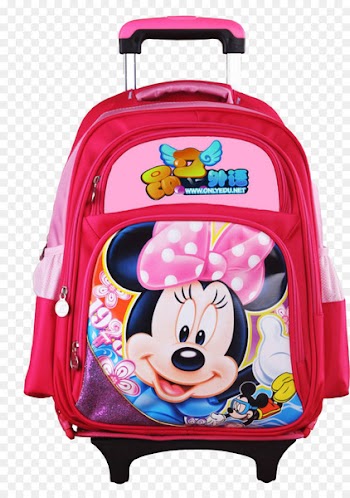 Bag Backpack Pink Satchel - Pink primary schoolbag 