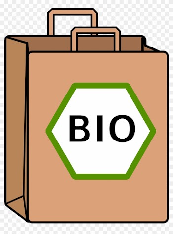 Bag Clipart Food Shopping - Organic Shop Png