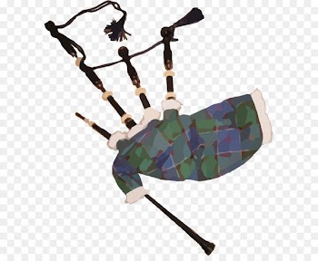 Bagpipes Great Highland bagpipe Clip art - Clothing and bagpipe 