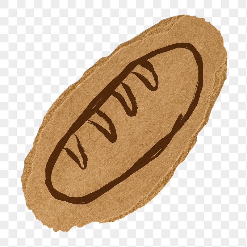 Baguette bread png sticker, ripped | Free PNG Illustration - rawpixel