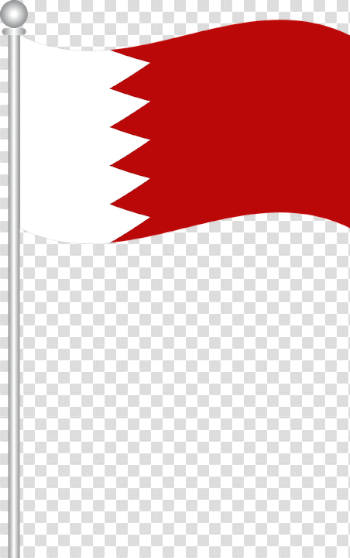 Bahrain Flag PNG Pic