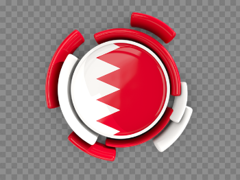 Bahrain Flag Transparent Image