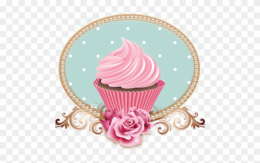Bake Cake Cupcakes Logo