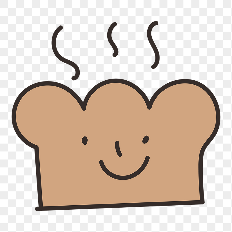 Baked bread png sticker, transparent | Free PNG - rawpixel