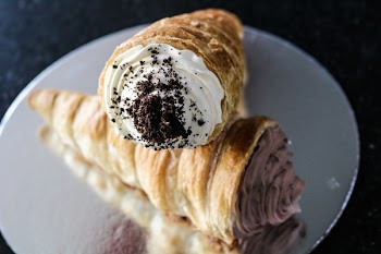 Baked Pastry on Plate