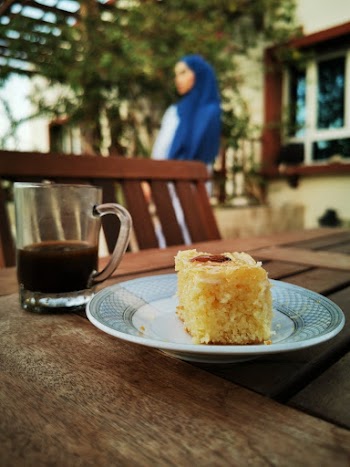 Baked Pastry On Saucer