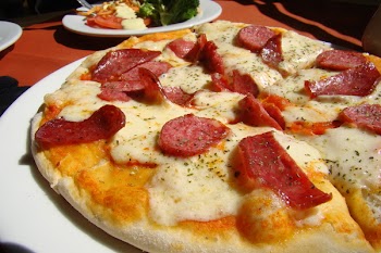 Baked Pepperoni Pizza