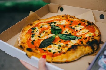 baked pizza