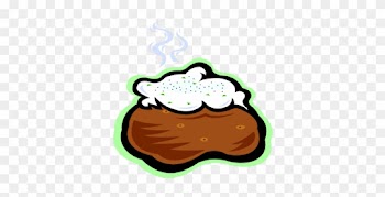 Baked Potato People Clipart - Starving Students' Cookbook [book]