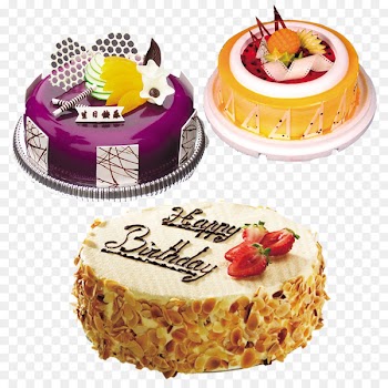 Bakery Birthday cake Cupcake Fudge cake - Three cake 