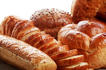 Bakery foodstuffs. Shot in a studio.