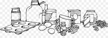 Baking Ingredient Clip art - Vector Sketch jar 