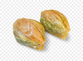 Baklava Vegetarian cuisine Puff pastry Filo - baklava watercolor 
