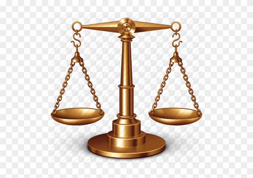 Balance Justice - Justice Weighing Scale Png
