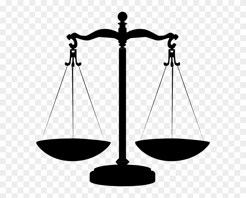 Balanza De La Justicia Vector Png