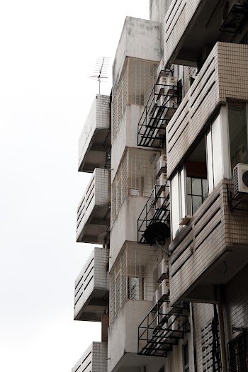 Balconies On A Multi-layers Buildings
