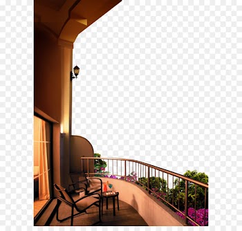 Balcony Poster - Real Estate balcony Landscape 
