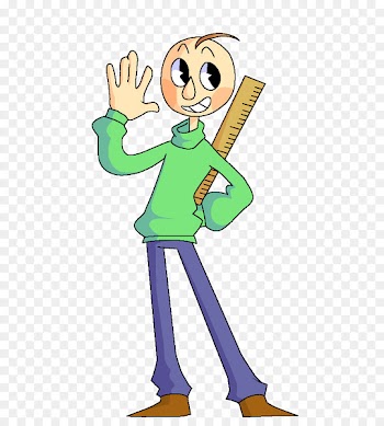 Baldi's Basics in Education & Learning Video Games Drawing Image Illustration - baldi poster 