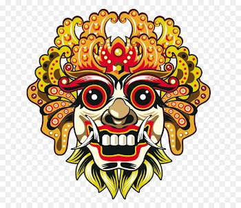 Bali Barong Mask Euclidean vector - Chiefs Face 