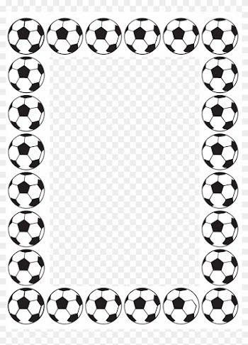 Ball Clipart Frame - Soccer Ball Clipart