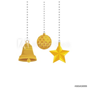 ball with set decorations christmas hanging design