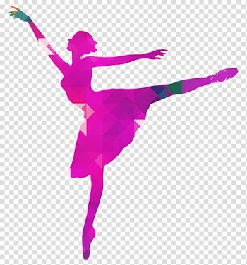 Ballerina , Ballet Dancer Silhouette, Colorful hand-painted dancers transparent background PNG clipart