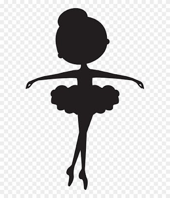Ballerina Girl Silhouette